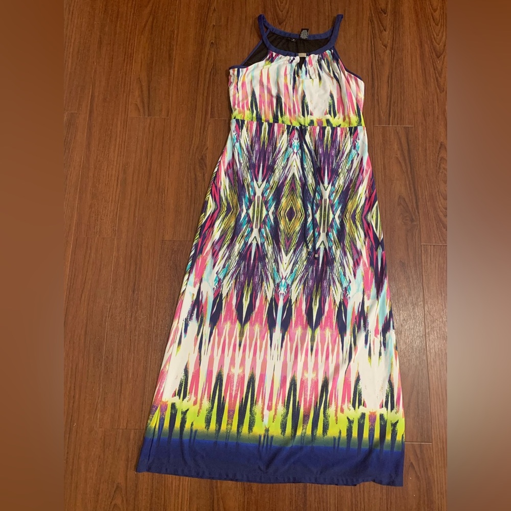 Colorful maxi dress